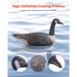 VEVOR Canada Goose Decoys, Outdoors Goose Decoy για κυνήγι υδρόβιων πτηνών, ανθεκτικά πλαστικά πλωτήρες με εξαιρετικά ρεαλιστική βαφή, για διακόσμηση πισίνας, λίμνης, λίμνης, αυλής κήπου, εύκολη μεταφορά και χρήση, 6-συσκευασία