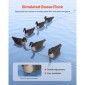 VEVOR Canada Goose Decoys, Outdoors Goose Decoy για κυνήγι υδρόβιων πτηνών, ανθεκτικά πλαστικά πλωτήρες με εξαιρετικά ρεαλιστική βαφή, για διακόσμηση πισίνας, λίμνης, λίμνης, αυλής κήπου, εύκολη μεταφορά και χρήση, 6-συσκευασία