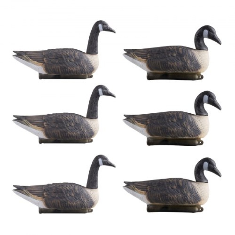 VEVOR Canada Goose Decoys, Outdoors Goose Decoy για κυνήγι υδρόβιων πτηνών, ανθεκτικά πλαστικά πλωτήρες με εξαιρετικά ρεαλιστική βαφή, για διακόσμηση πισίνας, λίμνης, λίμνης, αυλής κήπου, εύκολη μεταφορά και χρήση, 6-συσκευασία