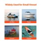 VEVOR Sand Spike Boat Anchor, 90 cm Slide Anchor Shore Spike, γαλβανισμένο ανθρακούχο χάλυβα Boat Shore Anchors, Shallow Water Beach Anchor, for Securing Jet Ski PWC Pontoon Kayak σε παραλίες και Sandbars