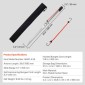 VEVOR Sand Spike Boat Anchor, 90 cm Slide Anchor Shore Spike, γαλβανισμένο ανθρακούχο χάλυβα Boat Shore Anchors, Shallow Water Beach Anchor, for Securing Jet Ski PWC Pontoon Kayak σε παραλίες και Sandbars
