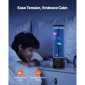 VEVOR Sensory Bubble Tube Lamp 16 Τηλεχειριζόμενο Έγχρωμο Water Lamp Fish 382mm