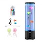 VEVOR Sensory Bubble Tube Lamp 16 Τηλεχειριζόμενο Έγχρωμο Water Lamp Fish 382mm