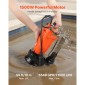 Υποβρύχια αντλία απορριμμάτων VEVOR 1500W, 21000 L/H, Υποβρύχια αντλία αποχέτευσης από χυτοσίδηρο με αυτόματο διακόπτη πλωτήρα, Max Lift 18M, Αποστράγγιση βρώμικου καθαρού νερού, για πισίνες, κήπο, λίμνη, πλημμυρισμένες περιοχές