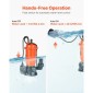 Υποβρύχια αντλία απορριμμάτων VEVOR 1500W, 21000 L/H, Υποβρύχια αντλία αποχέτευσης από χυτοσίδηρο με αυτόματο διακόπτη πλωτήρα, Max Lift 18M, Αποστράγγιση βρώμικου καθαρού νερού, για πισίνες, κήπο, λίμνη, πλημμυρισμένες περιοχές