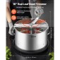 VEVOR Manual Bud Leaf Trimmer, 370mm Reaper Bowl Bud Trimmer με λεπίδες από ανοξείδωτο χάλυβα, οπτική κοπή, υγρή και στεγνή υδροπονική μηχανή κοπής με δίσκο, περιστρεφόμενη περιστροφή για λουλούδια φυτών