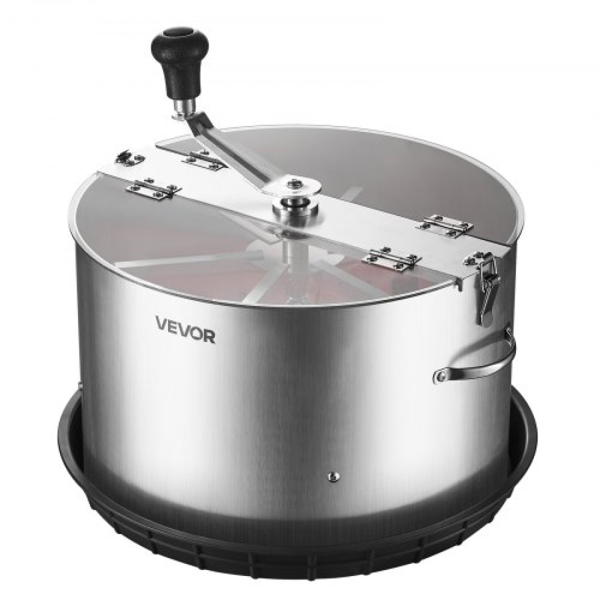 VEVOR Manual Bud Leaf Trimmer, 370mm Reaper Bowl Bud Trimmer με λεπίδες από ανοξείδωτο χάλυβα, οπτική κοπή, υγρή και στεγνή υδροπονική μηχανή κοπής με δίσκο, περιστρεφόμενη περιστροφή για λουλούδια φυτών