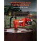 Αντλία μεταφοράς καυσίμου VEVOR 230V, 15 GPM 57 L/min, AC Electric Oil Transfer Pump, με αυτόματο κλείσιμο ακροφύσιο καυσίμου & σωλήνα εκκένωσης, κιτ υψηλής ροής για μείγματα βενζίνης, ντίζελ, κηροζίνης, βιοντίζελ, αιθανόλης