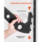 Βάση τοίχου VEVOR Surfboard, Οριζόντια σχάρα σανίδας 4 επιπέδων για αποθήκευση και οθόνη, ρυθμιζόμενο ύψος μεταλλική βάση στήριξης, θήκη Surf για Snowboard, Kiteboard, Shortboard, Σκι