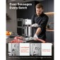 VEVOR Manual Sausage Stuffer, 22 LBS / 10 L Vertical Meat Stuffer, Dual-Speed ​​Sausage Stuffer Meat filler, Inox Heavy Duty filler with 5 Stuffing Tube, για Εμπορική & οικιακή χρήση