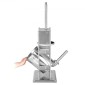 VEVOR Manual Sausage Stuffer, 22 LBS / 10 L Vertical Meat Stuffer, Dual-Speed ​​Sausage Stuffer Meat filler, Inox Heavy Duty filler with 5 Stuffing Tube, για Εμπορική & οικιακή χρήση