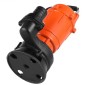 Υποβρύχια αντλία απορριμμάτων VEVOR 550W, 18000 L/H, Υποβρύχια αντλία αποχέτευσης από χυτοσίδηρο με 2 σε κατάθλιψη, 10M Max Lift, Αποστράγγιση βρώμικου καθαρού νερού, για πισίνες, κήπο, λίμνη, υπόγειο, πλημμυρισμένες περιοχές