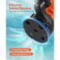 Υποβρύχια αντλία απορριμμάτων VEVOR 550W, 18000 L/H, Υποβρύχια αντλία αποχέτευσης από χυτοσίδηρο με 2 σε κατάθλιψη, 10M Max Lift, Αποστράγγιση βρώμικου καθαρού νερού, για πισίνες, κήπο, λίμνη, υπόγειο, πλημμυρισμένες περιοχές