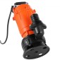 Υποβρύχια αντλία απορριμμάτων VEVOR 550W, 18000 L/H, Υποβρύχια αντλία αποχέτευσης από χυτοσίδηρο με 2 σε κατάθλιψη, 10M Max Lift, Αποστράγγιση βρώμικου καθαρού νερού, για πισίνες, κήπο, λίμνη, υπόγειο, πλημμυρισμένες περιοχές