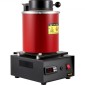 Κλίβανος τήξης χρυσού VEVOR, 1350W, μέγιστη θερμοκρασία 1150 ℃, ψηφιακός ηλεκτρικός φούρνος τήξης, με κεραμικό χωνευτήριο 3 kg, μήτρα πλινθωμάτων και γάντια, για επεξεργασία χρυσού, αργύρου, χαλκού, αλουμινίου