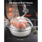 Κόψιμο φύλλων VEVOR Bud Leaf, 490 mm Χειροκίνητο κουρευτικό μπουμπουκιών, με αιχμηρές λεπίδες από ανοξείδωτο χάλυβα, οπτική κοπή, υγρή και ξηρή υδροπονική μηχανή κοπής, περιστρεφόμενη περιστροφή για φυτά Φύλλα Μπουμπούκια Λουλούδια