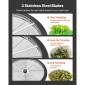 Κόψιμο φύλλων VEVOR Bud Leaf, 490 mm Χειροκίνητο κουρευτικό μπουμπουκιών, με αιχμηρές λεπίδες από ανοξείδωτο χάλυβα, οπτική κοπή, υγρή και ξηρή υδροπονική μηχανή κοπής, περιστρεφόμενη περιστροφή για φυτά Φύλλα Μπουμπούκια Λουλούδια