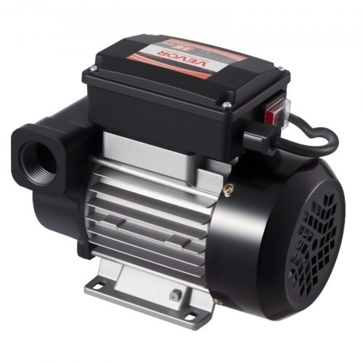 VEVOR Oil Transfer Pump 230V, 16 GPM 60 L/min, AC Electric Fuel Transfer Pump for Diesel Kerosene Biodiesel, 8 ft/2,4 m Max Suction Lift, 45 ft/13,7 m Max Lift, για Οχήματα, Εργοτάξια, Φάρμες