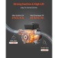VEVOR Oil Transfer Pump 230V, 16 GPM 60 L/min, AC Electric Fuel Transfer Pump for Diesel Kerosene Biodiesel, 8 ft/2,4 m Max Suction Lift, 45 ft/13,7 m Max Lift, για Οχήματα, Εργοτάξια, Φάρμες