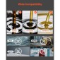 VEVOR Oil Transfer Pump 230V, 16 GPM 60 L/min, AC Electric Fuel Transfer Pump for Diesel Kerosene Biodiesel, 8 ft/2,4 m Max Suction Lift, 45 ft/13,7 m Max Lift, για Οχήματα, Εργοτάξια, Φάρμες