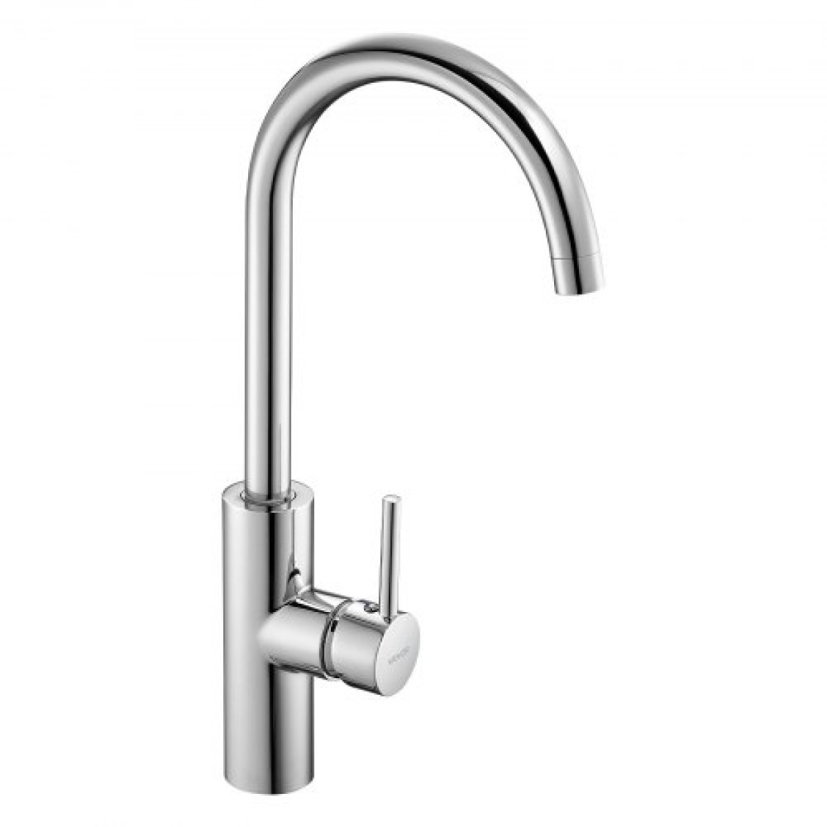 Βρύση νεροχύτη VEVOR Touchless Kitchen Bar, βρύση μπάνιου με αυτόματο αισθητήρα κίνησης μονής λαβής, ευέλικτο περιστρεφόμενο μίξερ κρύου ζεστού νερού Hands-free για σωλήνα 9,5 mm, επιχρωμιωμένο ασήμι