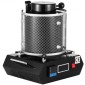 Φούρνος τήξης χρυσού VEVOR, 1350W, μέγιστη θερμοκρασία 1150℃, ψηφιακή ηλεκτρική μηχανή φούρνου τήξης, με κεραμικό χωνευτήριο 1 kg, για χύτευση εξευγενισμού πολύτιμων μετάλλων, λιώνει χρυσό, ασήμι, αλουμίνιο