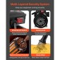 Αντλία μεταφοράς καυσίμου VEVOR 230V, 16 GPM 60 L/min, AC Electric Oil Transfer Pump for Diesel Kerosene Biodiesel, με αυτόματο ακροφύσιο καυσίμου & 2 σωλήνες, 45 ft/13,7 m Max Lift, για οχήματα, εργοτάξια