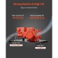 Αντλία μεταφοράς καυσίμου VEVOR 230V, 20 GPM 76 L/min, AC ηλεκτρική αντλία μεταφοράς λαδιού, με μετρητή, ακροφύσιο καυσίμου αυτόματης απενεργοποίησης & σωλήνα εκκένωσης, υψηλή ροή για βενζίνη, ντίζελ, κηροζίνη, βιοντίζελ, αιθανόλη
