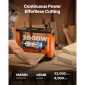 Πλάνη πάχους VEVOR, Τραπέζι εργασίας πλάτους 330 mm, Ξυλουργική Ηλεκτρική πλάνη πάγκου, Σπειροειδής κεφαλή κοπής με 24 ένθετα, 2000W 23500 RPM Ισχυρός κινητήρας, μονής ταχύτητας, για σκληρό και μαλακό ξύλο