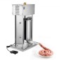 VEVOR Electric Sausage Stuffer, 25 LBS / 12 L Vertical Meat Stuff, Stepless Speed ​​Control and Foot Pedal, Inox Heavy Duty Γεμιστικό Λουκάνικου με 4 Σωλήνες Γέμισης, για Εμπορική & οικιακή χρήση