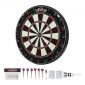 VEVOR Dartboard με 6 Darts & Scoring Kit, Self-healing Fibers Sisal Dartboard with Χωρίς συρράπτες & Περιστρεφόμενο Αριθμό Δαχτυλίδι, Επαγγελματικό Σετ βελάκι από ατσάλι 451mm για Αίθουσα παιχνιδιών Home Party
