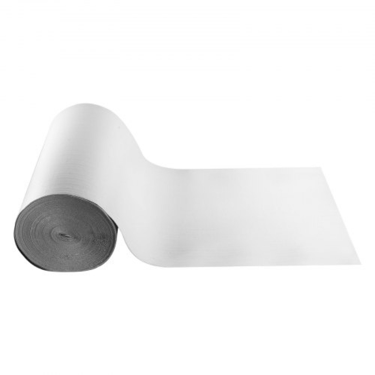 Ρολό VEVOR Reflective Insulation Roll, EPE Foam Core Radiant Barrier, 3mm 76,2m x 1,22 m, Αλουμινόχαρτο Λευκό φιλμ PE Θερμοανακλαστική ασπίδα, Θερμομονωτικό ρολό για ταράτσες RV παραθύρων γκαραζόπορτας