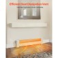Καλύμματα θερμαντήρα βάσης VEVOR, Basic Series 916 mm Τυπική ηλεκτρική μονάδα θέρμανσης Μπροστινό κάλυμμα για τη βελτίωση του σπιτιού, βαρέως τύπου ατσάλι, εύκολη τοποθέτηση για υπνοδωμάτιο αντικατάσταση παλιού καλύμματος, λευκό