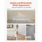 Καλύμματα θερμαντήρα βάσης VEVOR, Basic Series 916 mm Τυπική ηλεκτρική μονάδα θέρμανσης Μπροστινό κάλυμμα για τη βελτίωση του σπιτιού, βαρέως τύπου ατσάλι, εύκολη τοποθέτηση για υπνοδωμάτιο αντικατάσταση παλιού καλύμματος, λευκό