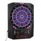VEVOR Electronic Dart Board, Target Dartboard 336mm με 45 παιχνίδια & 474 παραλλαγές για έως και 8 παίκτες, 6 άξονες βελών με πτήσεις & 50 μαλακές άκρες, έγχρωμη οθόνη LED κρίκετ για πάρτι στο σπίτι
