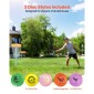VEVOR Disc Golf Set, 5 PCS Beginners Flying Discs, Disc Golf Starter set for full-body Strength training, with Putter, Mid-Range, Driver, Mini Marker, PDGA Εγκεκριμένο για υπαίθρια αυλή, γκαζόν, παραλία