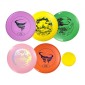 VEVOR Disc Golf Set, 5 PCS Beginners Flying Discs, Disc Golf Starter set for full-body Strength training, with Putter, Mid-Range, Driver, Mini Marker, PDGA Εγκεκριμένο για υπαίθρια αυλή, γκαζόν, παραλία