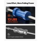VEVOR Dent Puller Kit, 5,9 kg 14-in-1 Slide Hammer Dent Removal Kit, Heavy-Duty Auto Body Truck Repair Πλαίσιο επισκευής εργαλείου αφαίρεσης ζημιών αυτοκινήτου με θήκη μεταφοράς, ράβδο προέκτασης, αντιολισθητική λαβή