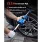 VEVOR Dent Puller Kit, 5,9 kg 14-in-1 Slide Hammer Dent Removal Kit, Heavy-Duty Auto Body Truck Repair Πλαίσιο επισκευής εργαλείου αφαίρεσης ζημιών αυτοκινήτου με θήκη μεταφοράς, ράβδο προέκτασης, αντιολισθητική λαβή