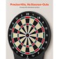 VEVOR Electronic Dart Board, 391mm Target Dartboard με 43 παιχνίδια & 320+ παραλλαγές για έως και 8 παίκτες, 6 άξονες βελών με πτήσεις & 50 soft tips, έγχρωμη οθόνη βαθμολογίας LCD για αίθουσα παιχνιδιών Home Party