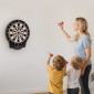 VEVOR Electronic Dart Board, 391mm Target Dartboard με 43 παιχνίδια & 320+ παραλλαγές για έως και 8 παίκτες, 6 άξονες βελών με πτήσεις & 50 soft tips, έγχρωμη οθόνη βαθμολογίας LCD για αίθουσα παιχνιδιών Home Party
