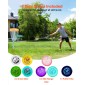 VEVOR Disc Golf Set, 8 Pack Disc Golf Starter Set, Ιπτάμενοι Δίσκοι για αρχάριους για προπόνηση δύναμης σε όλο το σώμα, με Putter, Mid-Range, Driver, PDGA Approved, για υπαίθρια αυλή, γκαζόν, παραλία και πάρκο