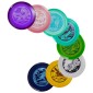 VEVOR Disc Golf Set, 8 Pack Disc Golf Starter Set, Ιπτάμενοι Δίσκοι για αρχάριους για προπόνηση δύναμης σε όλο το σώμα, με Putter, Mid-Range, Driver, PDGA Approved, για υπαίθρια αυλή, γκαζόν, παραλία και πάρκο