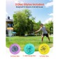 VEVOR Disc Golf Set, 3 Pack Disc Golf Starter Set, Ιπτάμενοι Δίσκοι για αρχάριους για προπόνηση δύναμης σε όλο το σώμα, με Putter, Mid-Range, Driver, PDGA Approved, για υπαίθρια αυλή, γκαζόν, παραλία και πάρκο