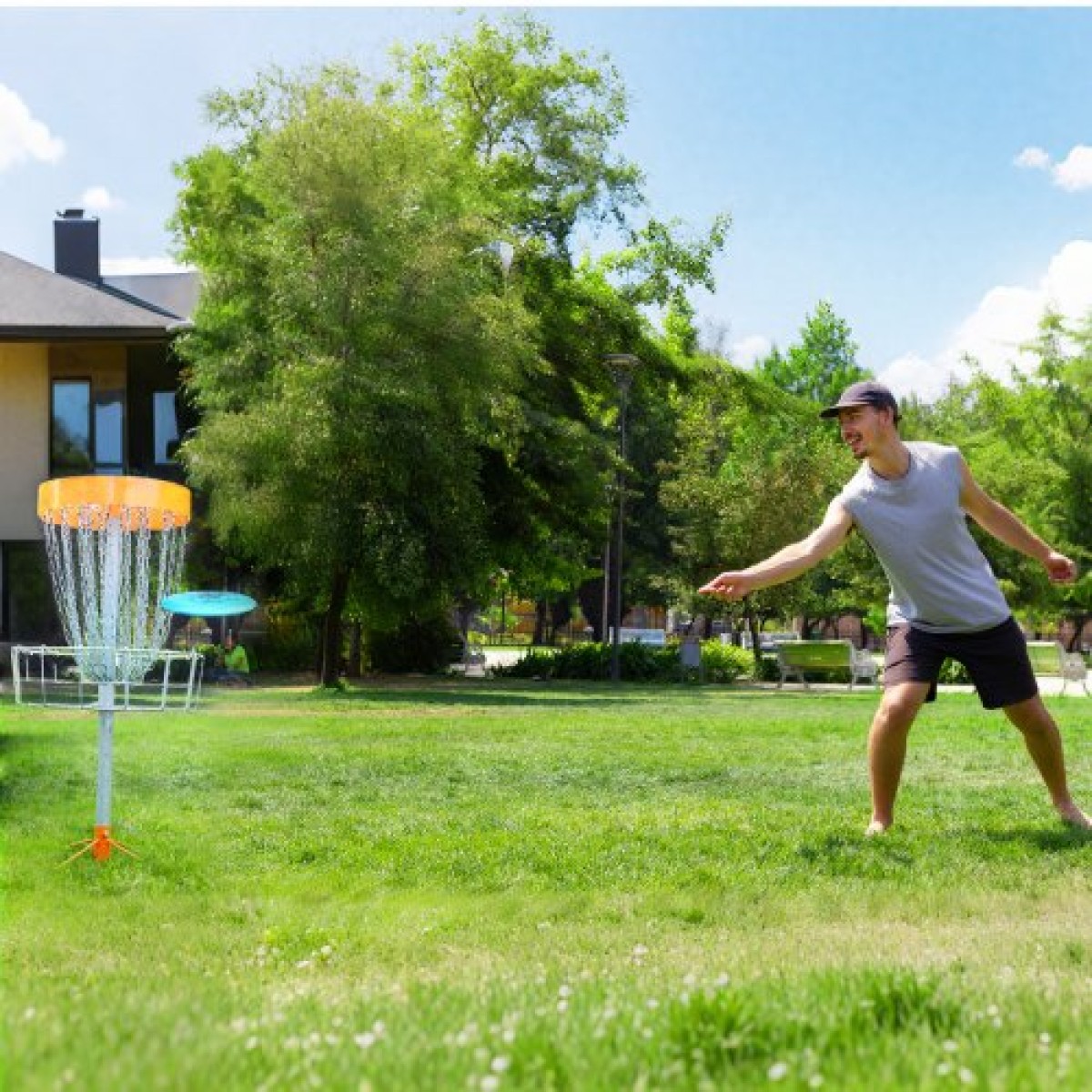 VEVOR Disc Golf Set, 3 Pack Disc Golf Starter Set, Ιπτάμενοι Δίσκοι για αρχάριους για προπόνηση δύναμης σε όλο το σώμα, με Putter, Mid-Range, Driver, PDGA Approved, για υπαίθρια αυλή, γκαζόν, παραλία και πάρκο