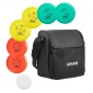 VEVOR Disc Golf Set, Ιπτάμενοι Δίσκοι 6 ΤΕΜ για αρχάριους, Σετ εκκίνησης Disc Golf, με Putter, Mid-Range, Driver, Συμπεριλαμβανομένου Mini Marker, Φορητό σακίδιο πλάτης, για υπαίθρια αυλή, γκαζόν, παραλία και πάρκο