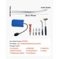 VEVOR Dent Puller Kit, Paintless Car Removal Dent Tool, Auto Fender Repair Paverer Puller Lifter with Curved Rod, λοστό, Λαστιχένιο σφυρί, Αερόσακος, Αποσπώμενα & Επισκευαστικά Στυλό, Ανταλλακτικό Κιτ εργαλείων κεφαλών