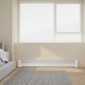 Καλύμματα θερμαντήρα βάσης VEVOR, Basic Series 1526 mm Τυπική ηλεκτρική μονάδα θέρμανσης Μπροστινό κάλυμμα για τη βελτίωση του σπιτιού, χάλυβας βαρέως τύπου, Εύκολη εγκατάσταση για την αντικατάσταση του παλιού καλύμματος κρεβατοκάμαρας, λευκό