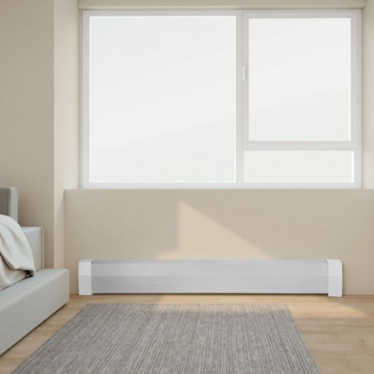 Καλύμματα θέρμανσης βάσης VEVOR, Premium Series 1527 mm Τυπική ηλεκτρική μονάδα θέρμανσης Μπροστινό κάλυμμα για Βελτίωση σπιτιού, Χάλυβας βαρέως τύπου, Εύκολη τοποθέτηση για υπνοδωμάτιο Αντικατάσταση παλιού καλύμματος, λευκό