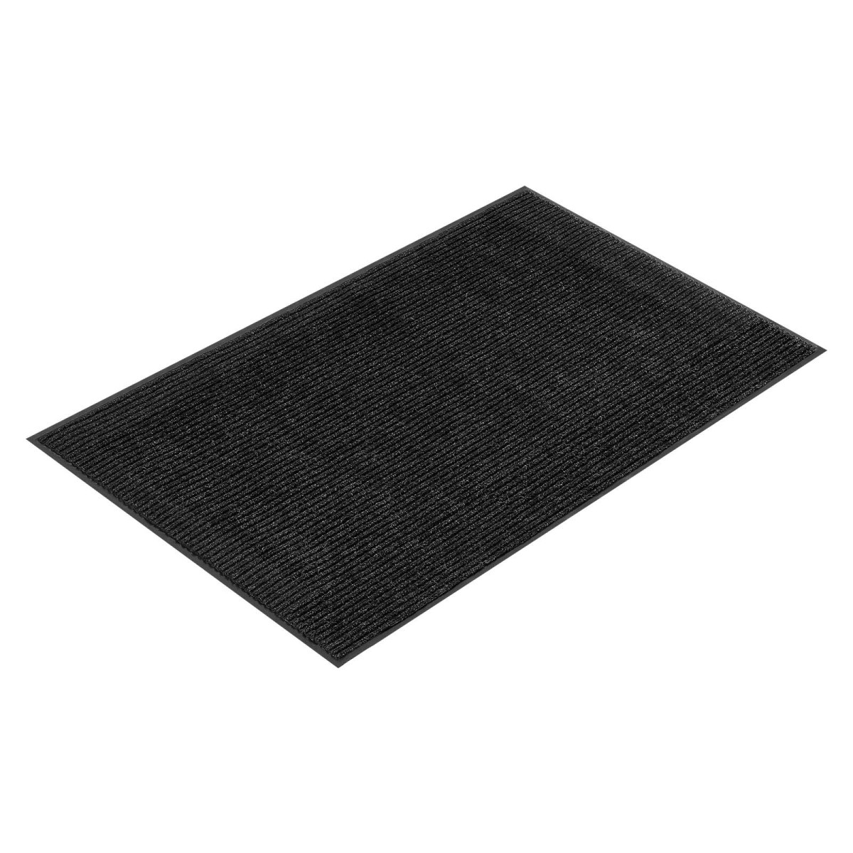 Χαλάκι μπροστινής πόρτας VEVOR, 1524 x 914 mm Εμπορικό πατάκι για εσωτερικούς και εξωτερικούς χώρους, μοντέρνο βιομηχανικό χαλί με ρίγες με επένδυση PVC, βαρέως τύπου χαλί εισόδου που πλένεται για διάδρομο, μπαλκόνι, γκαράζ, γκρι